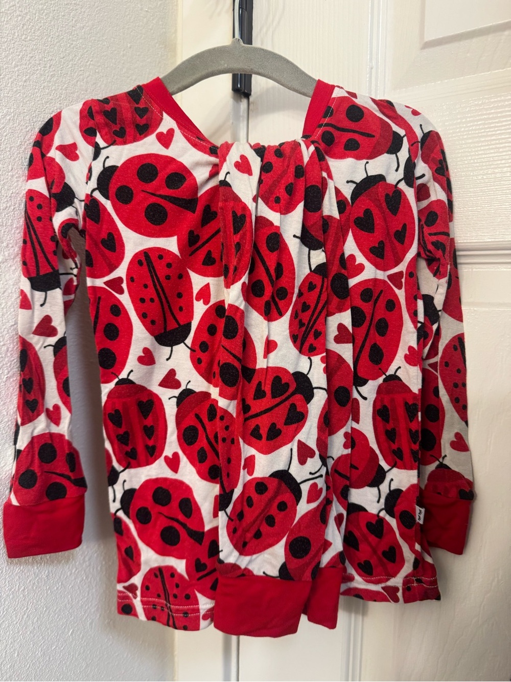 Little Sleepies Long Sleeve Love Bug 2 Piece Pajamas size 2T